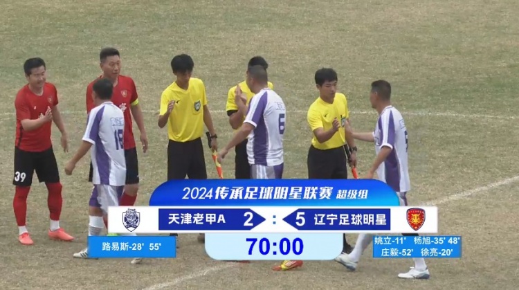 老甲A超級組：徐亮傳射，楊旭、路易斯梅開二度，遼寧5-2大勝天津